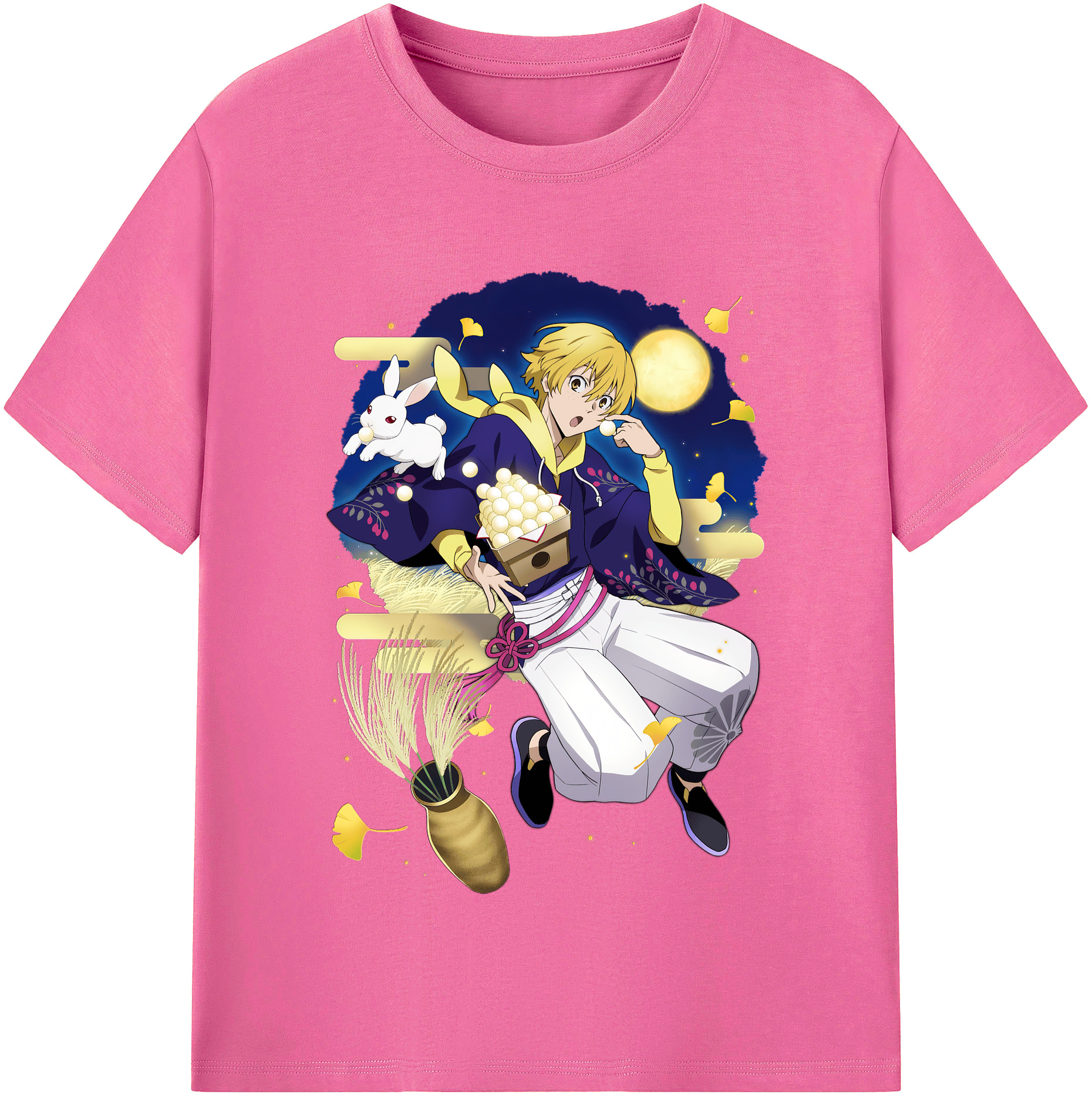 （画像用） 文豪ストレイドッグス Bungo Stray Dogs レディースカジュアルプリントTシャツ（綿100％）